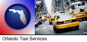 Orlando, Florida - New York City taxis